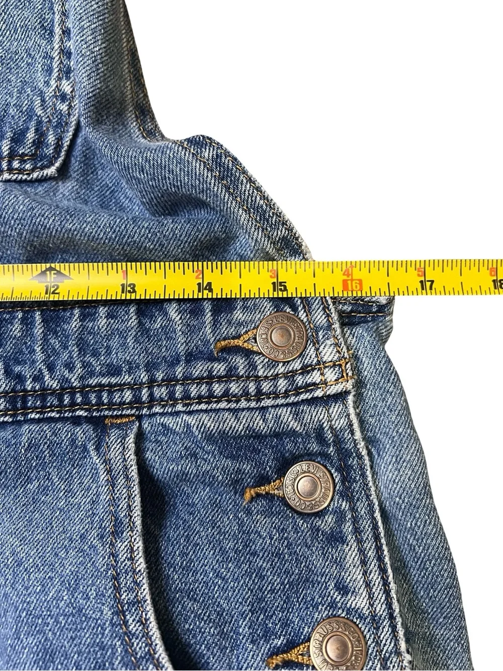 LEVI'S WOMEN'S ABOUT LAST WEEK VINTAGE OVERALLS Small